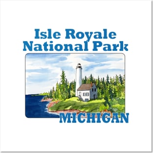 Isle Royale National Park, Michigan Posters and Art